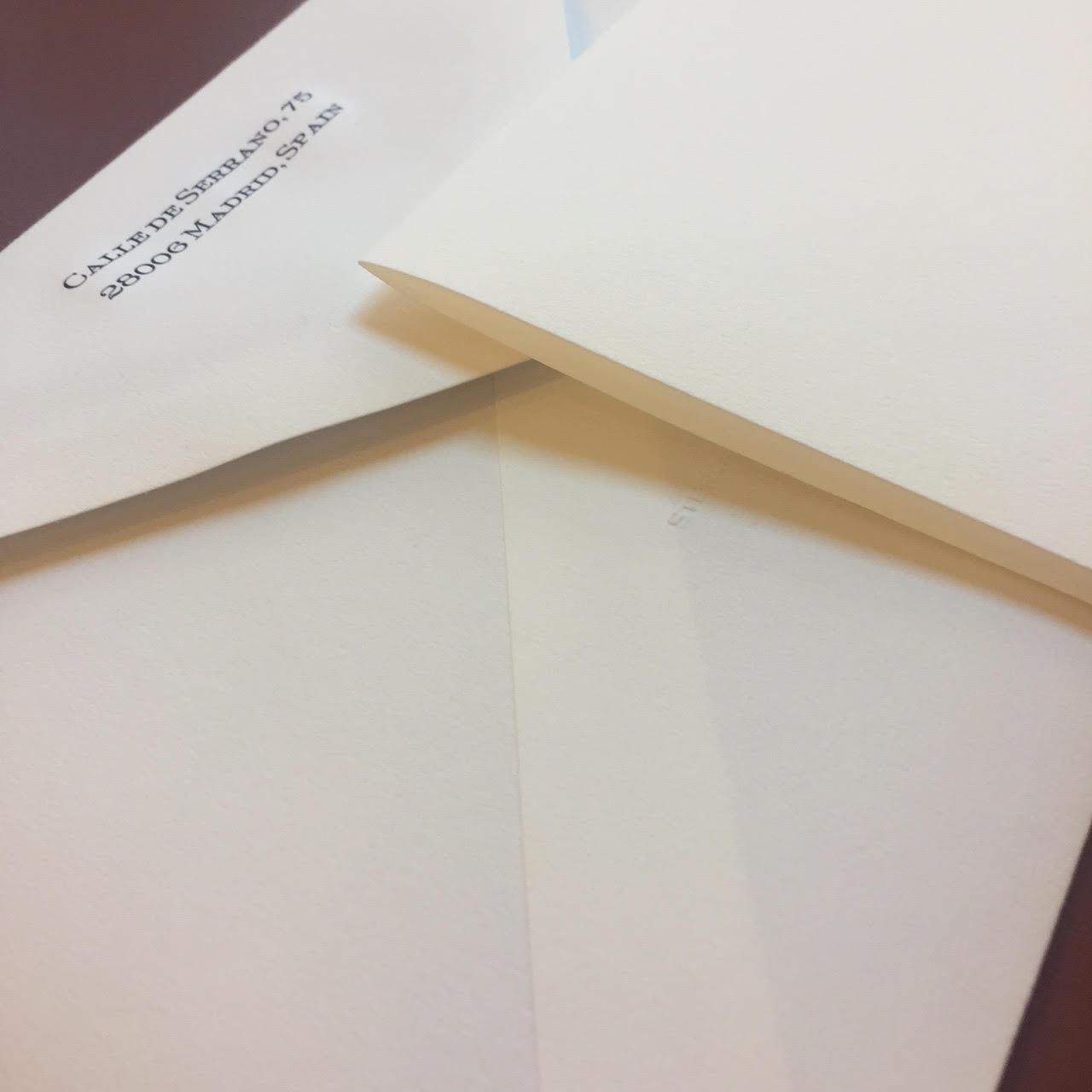 Bespoke Proof | Bahrain Embassy Stationery | Correspondence Sheet and Envelope | Gold Seal and Text in Two Locations - Text on Large Correspondence Sheets and Text on Envelope Set | Hand Engraved | Sterling and Burke Ltd-Custom Stationery-Sterling-and-Burke