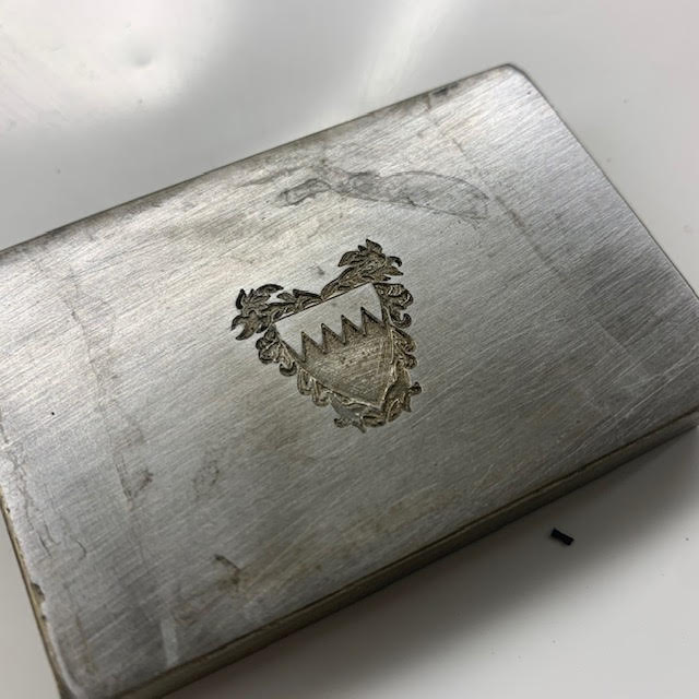 Bahrain Embassy | Steel Engraving Die | Hand Cut Crest | For Use on Program Cover | Engraved Stationery
