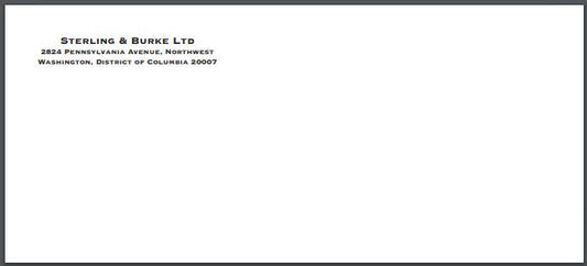 Pricing / Deposit | Bespoke Stationery | Envelope Only | Available in Various Sizes | Pearl White and Ecru | Hand Engraved | 100% Cotton Paper by Sterling and Burke Ltd-Custom Stationery-Sterling-and-Burke