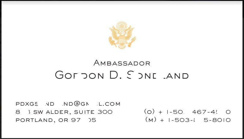 Bespoke Stationery | Business Card | Ambassador Business Cards