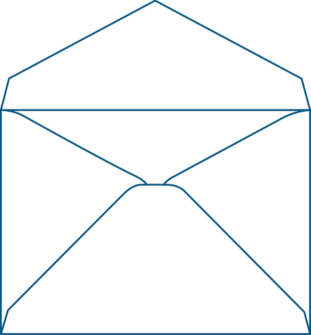 Bespoke Stationery | Envelope Only with Lining and Return Address | Hand Engraved | Sterling and Burke Ltd-Custom Stationery-Sterling-and-Burke