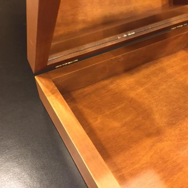 Bespoke Wedding Box | Desk Box | Stationery Box | Mr. & Mrs. Michael Wrotniak-Desk Accessory-Sterling-and-Burke
