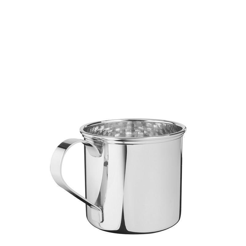 Sterling Silver Baby Cup | 925 Sterling Silver | Classic Baby Boy / Baby Girl Cup | Substantial | Engraved | Made in USA-Baby-Sterling-and-Burke