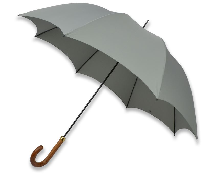 The Meghan Umbrella | A Ladies Royal Umbrella | Meghan Markle's Ladies Umbrella | Light Grey Canopy | Royal Umbrella | Made in England | Sterling and Burke-Ladies Umbrella-Sterling-and-Burke