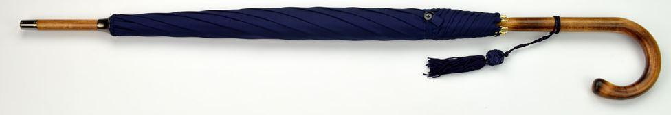 The Diana Umbrella | A Ladies Royal Umbrella | Solid Shaft Maple | Black Canopy | Gold Collar | Finest Quality | Made in England | Sterling and Burke Umbrellas-Ladies Umbrella-Sterling-and-Burke