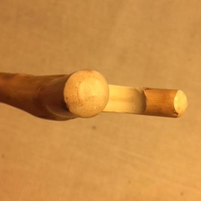 Thumb Stick | Polished Chestnut | Hand Made in Scotland | Hiking Stick-Walking Stick-Sterling-and-Burke