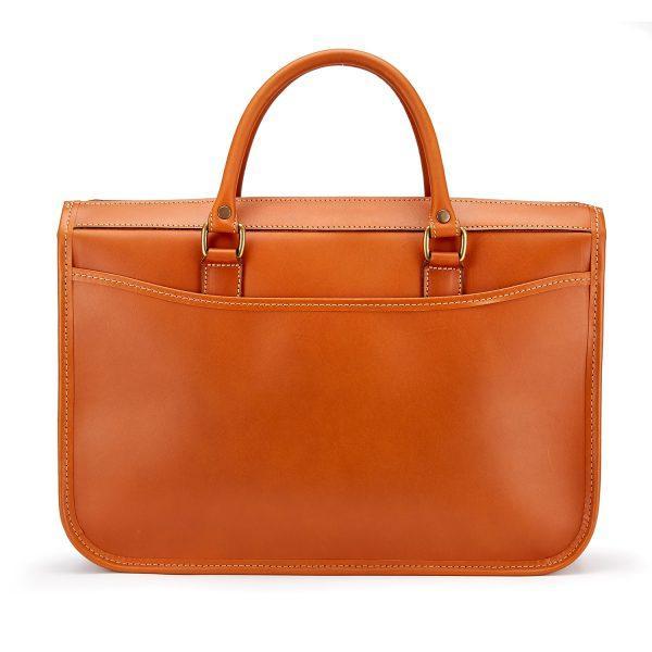 Tusting Marston Large Leather Briefcase-Business Bags-Sterling-and-Burke