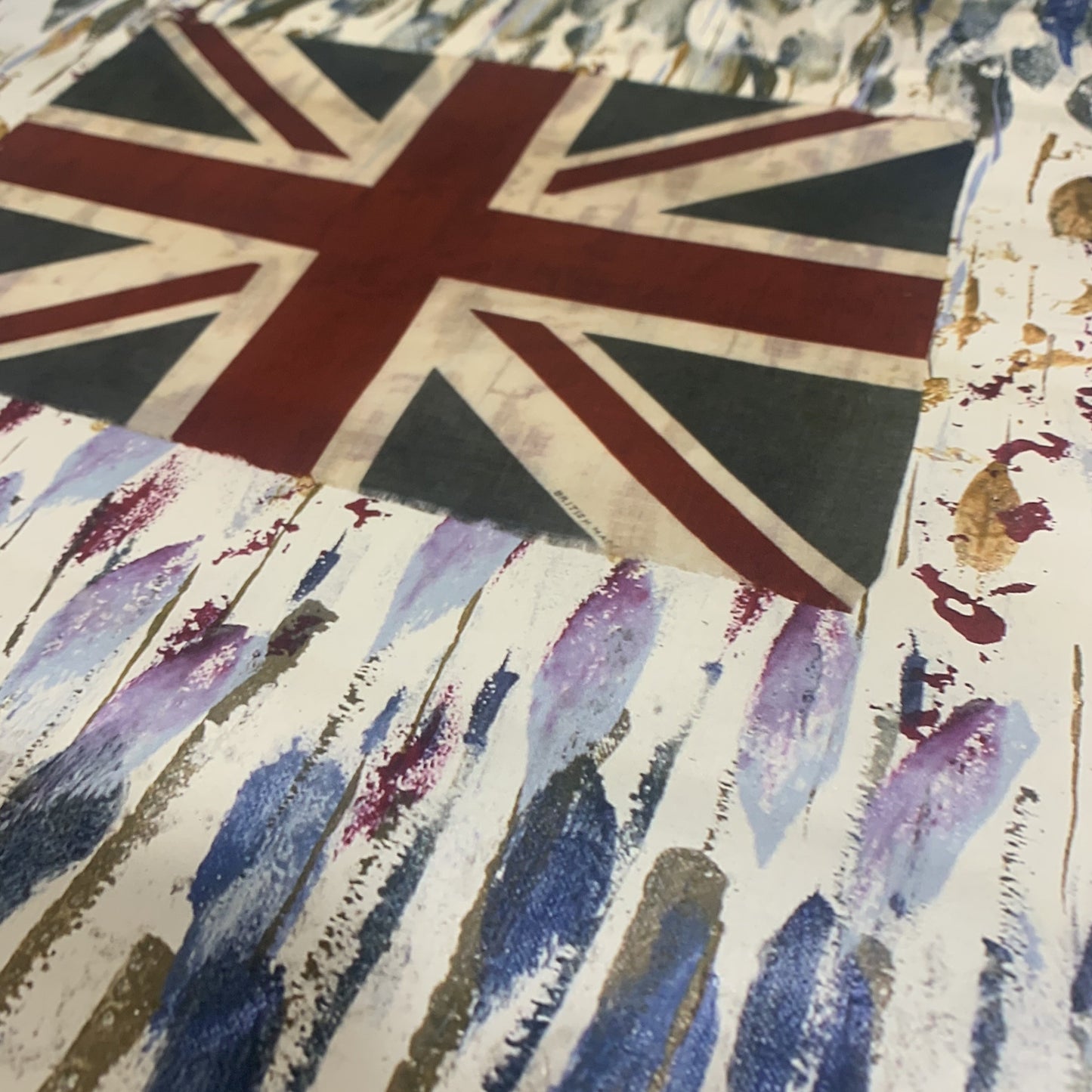 Union Jack No. 211 | Artist's Proof Giclee | Historic Patriotic Art | Laura Roosevelt