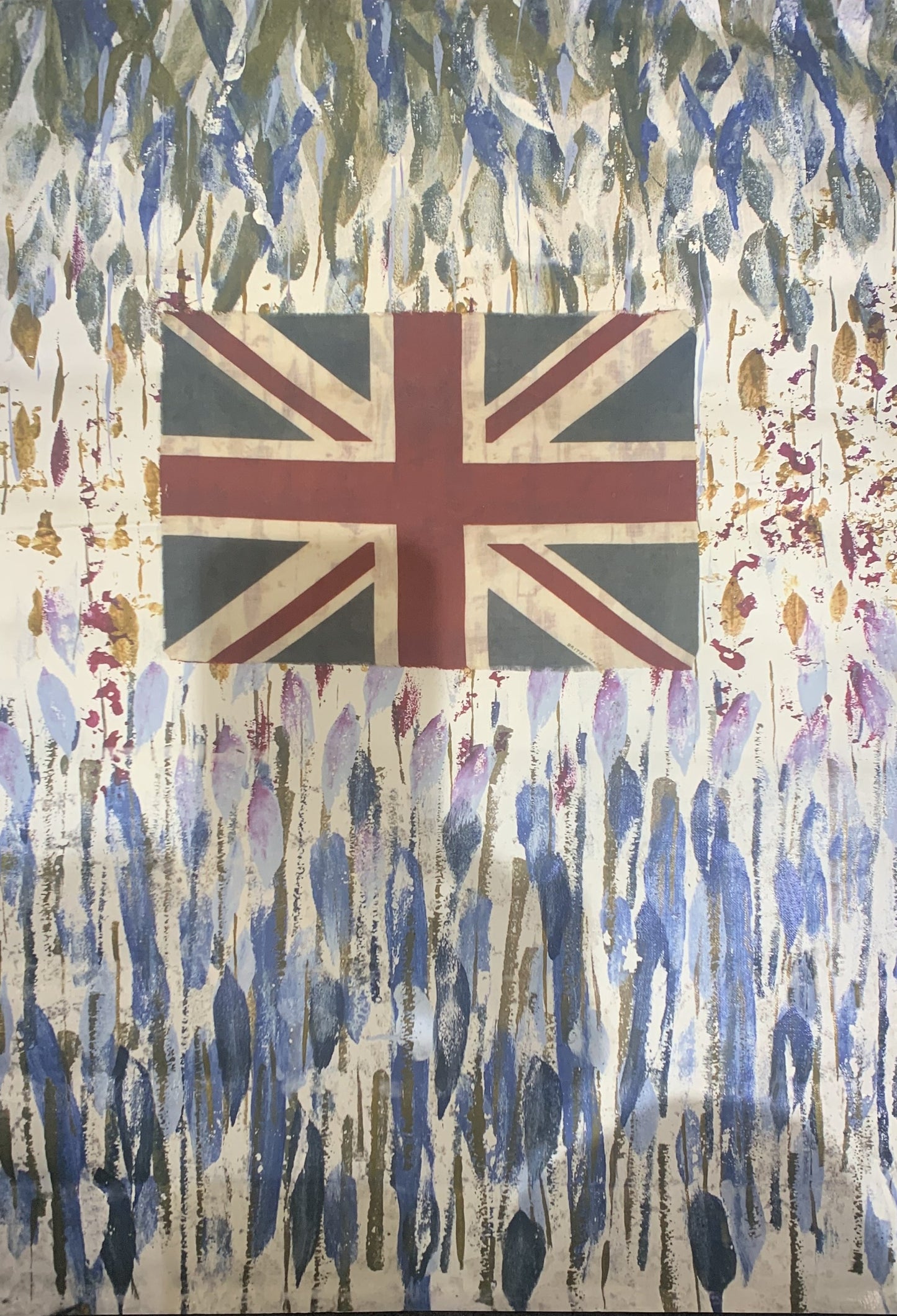 Union Jack No. 211 | Artist's Proof Giclee | Historic Patriotic Art | Laura Roosevelt