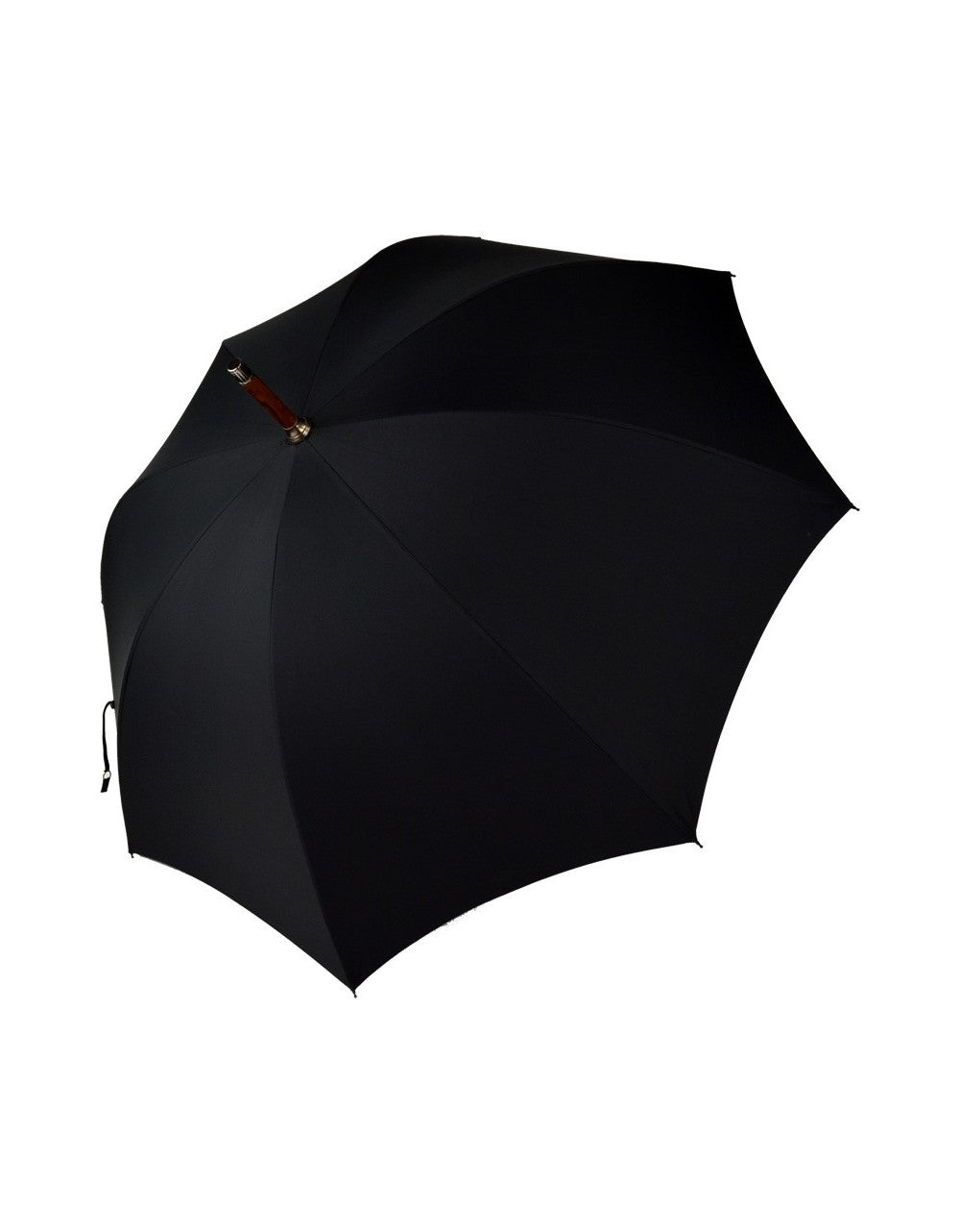 Burke Umbrellas | Gent's Umbrella | Bark Chestnut | Finest Quality English Umbrella | Solid Shaft | The Fox Umbrella