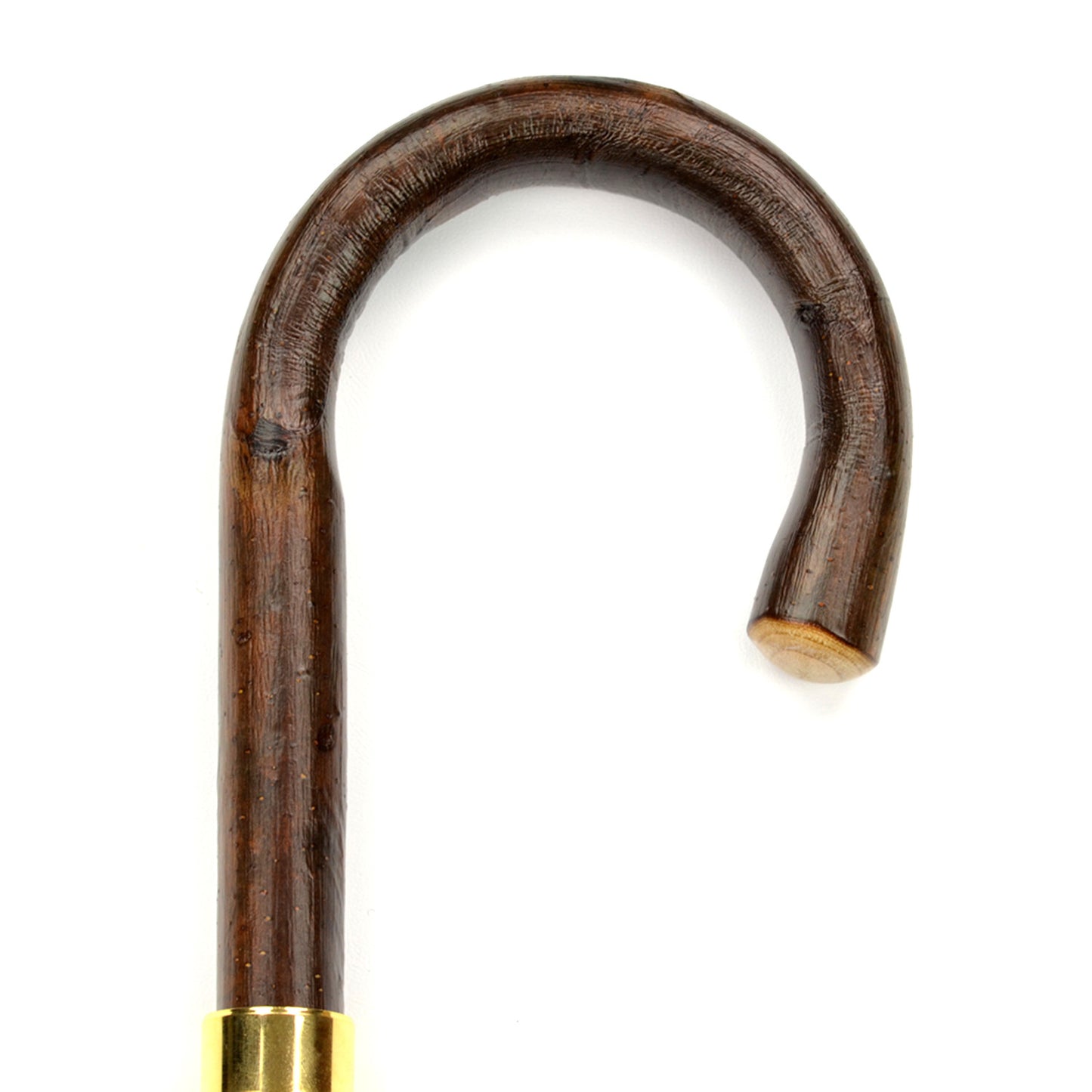 Burke Umbrellas | Gent's Umbrella | Bark Chestnut | Finest Quality English Umbrella | Solid Shaft | The Fox Umbrella