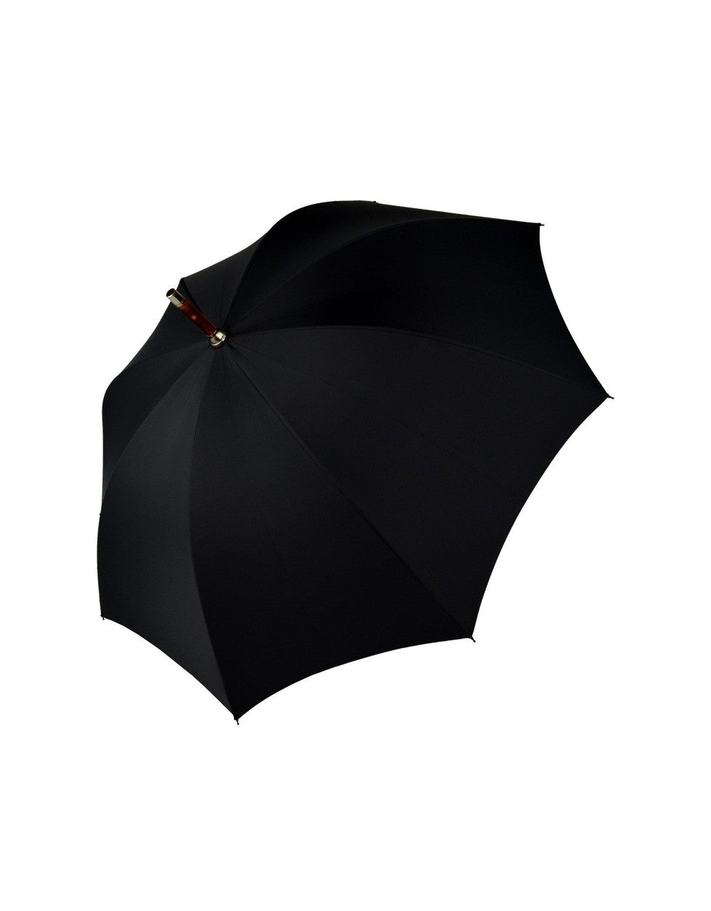 Burke Umbrellas | Polished Chestnut Gent's Umbrella | Finest Quality English Umbrella | Solid Shaft | The Solid Fox Umbrella