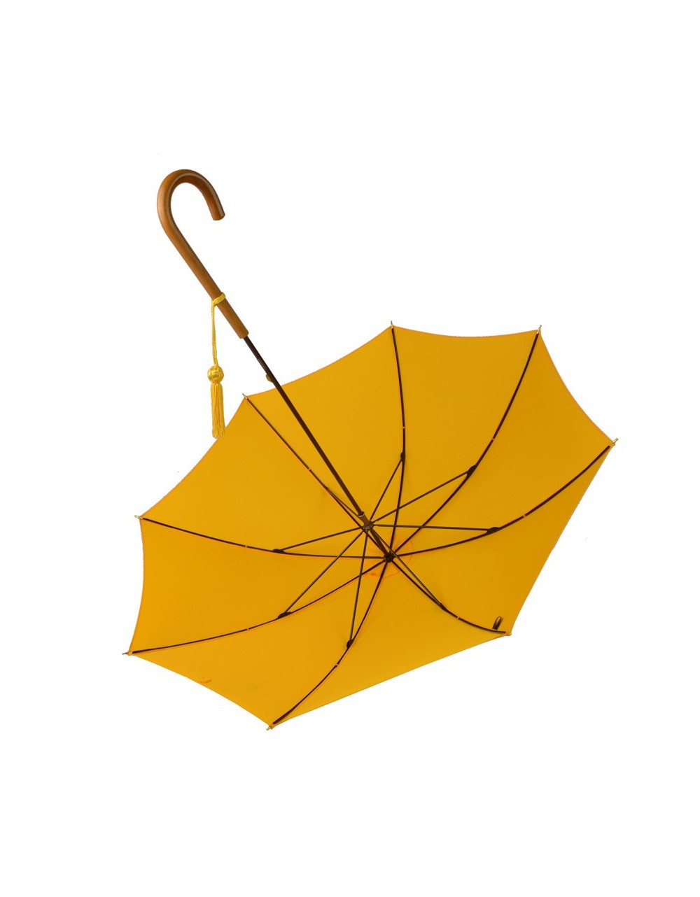 Ladies Malacca Umbrella | Metal Tube Shaft | Elegant English Umbrella | The Burke Umbrella