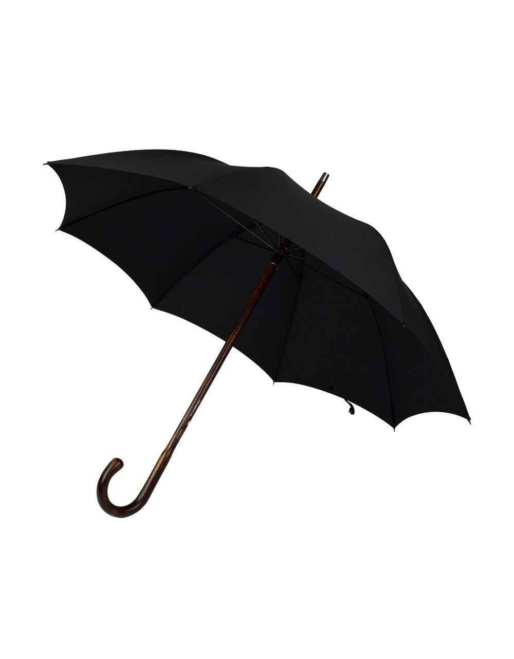 Burke Umbrellas | Oak Gent's Umbrella | Finest Quality English Umbrella | Solid Shaft | The Solid Fox Umbrella