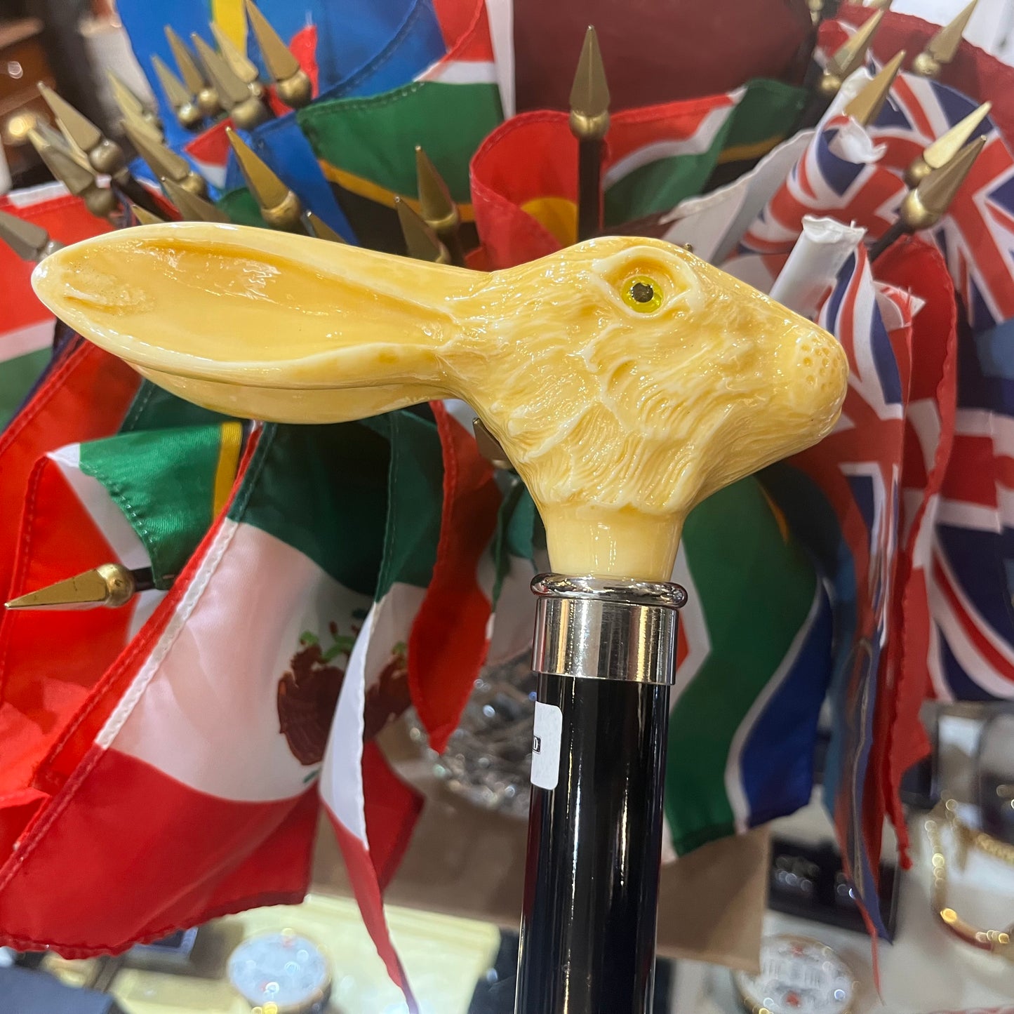 Rabbit Head Umbrella | Hare Head | Handle Umbrella | Enjoy the Rain!