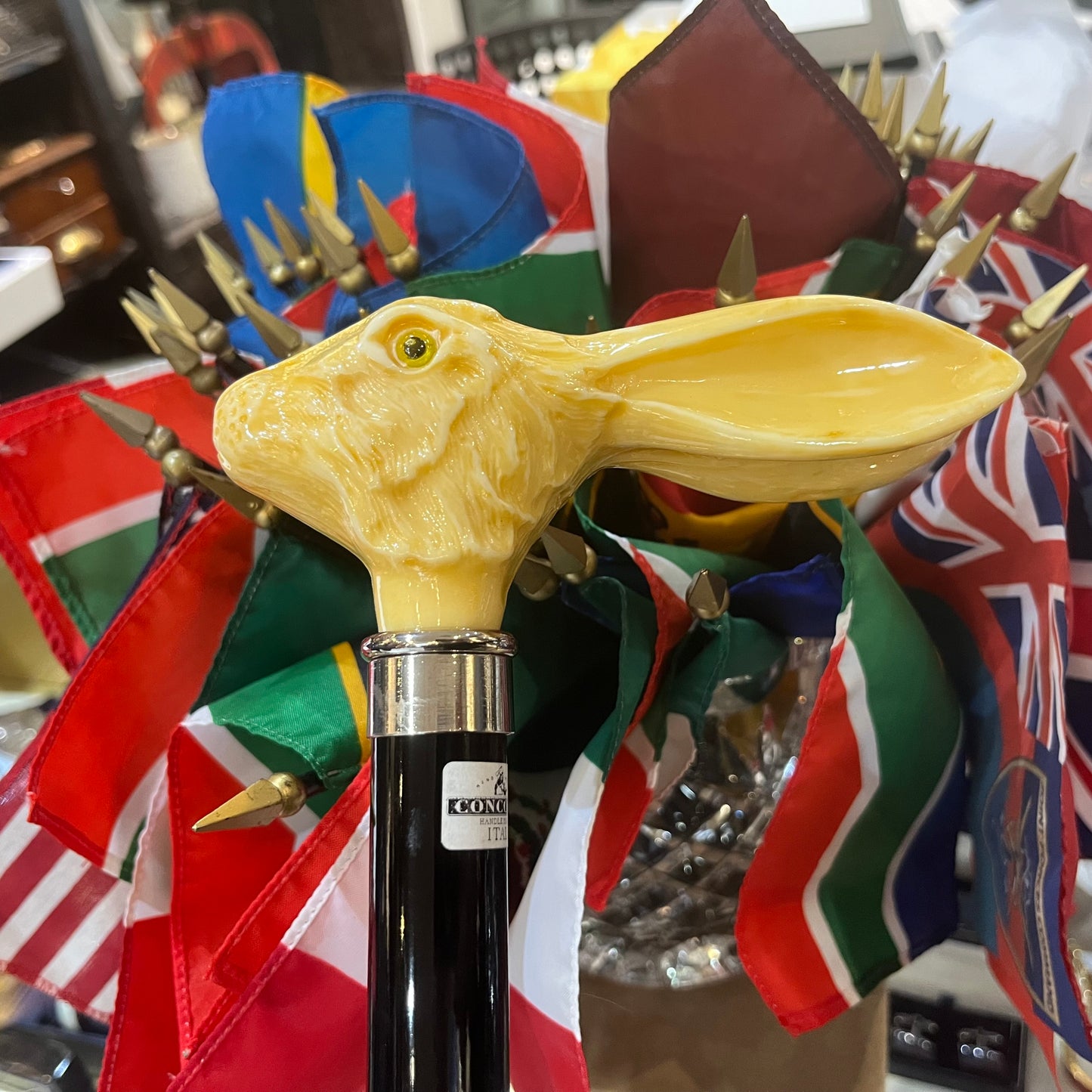 Rabbit Head Umbrella | Hare Head | Handle Umbrella | Enjoy the Rain!