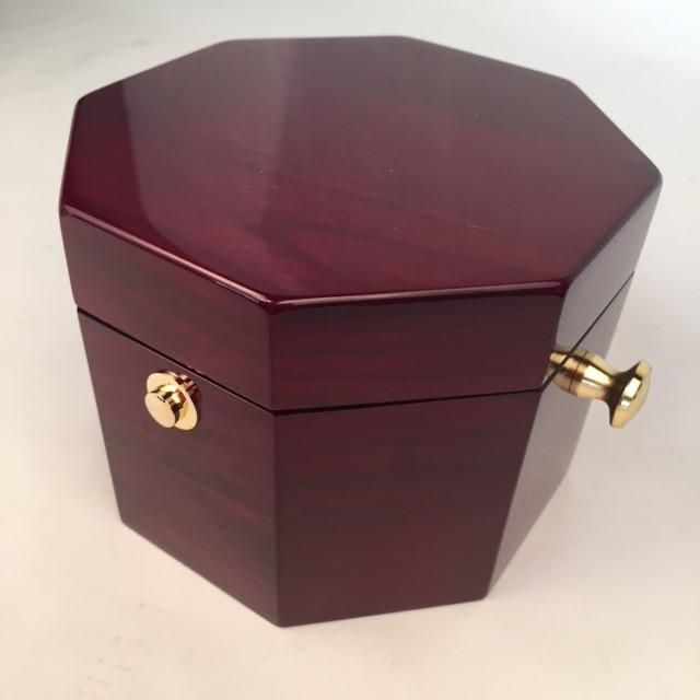 VA Service Award | 55 Years | Solid Brass Clock | Cherry Wood Box | Award Clock | Captains Clock Clock | Sterling and Burke-Clock-Sterling-and-Burke