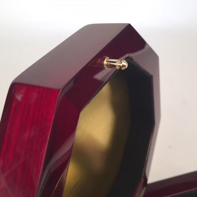 VA Service Award | 55 Years | Solid Brass Clock | Cherry Wood Box | Award Clock | Captains Clock Clock | Sterling and Burke-Clock-Sterling-and-Burke
