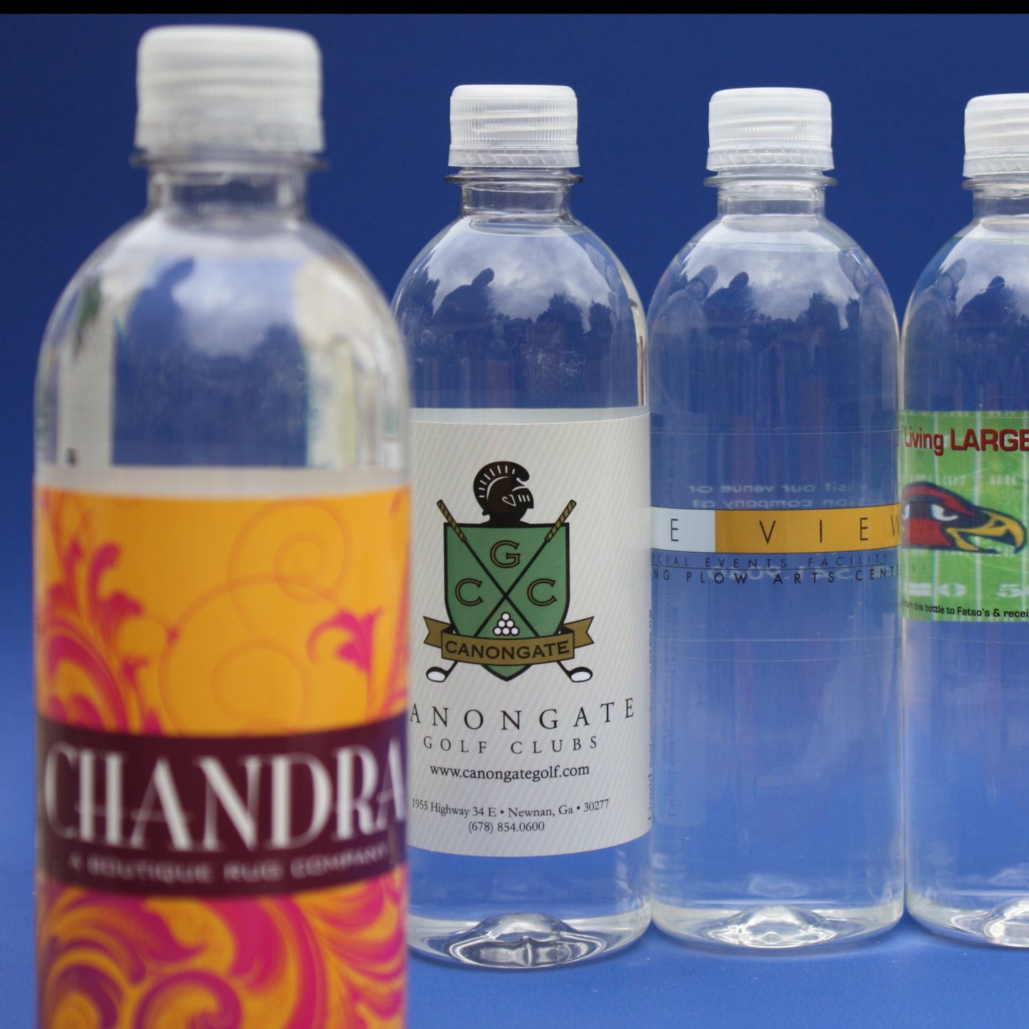 Custom for Bahrain Embassy | Stickers / Labels | For Waterbottles | Made in USA