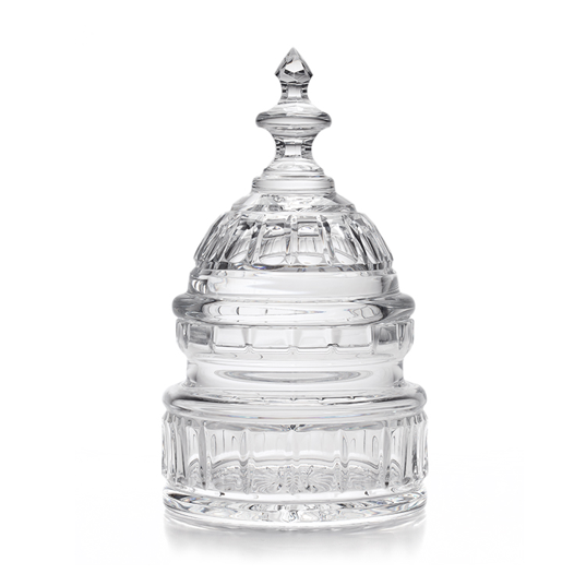 Waterford Crystal Capitol Dome Biscuit Jar | Waterford Crystal Biscuit Jar | Washington, DC