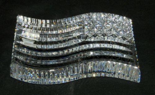 Waterford Crystal US Flag Paperweight-Crystal-Sterling-and-Burke
