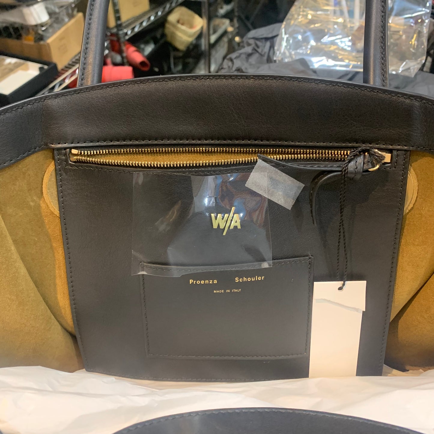 " Whiteboard Advisors | Proenze Schohler Pipe Bag | PERSONALIZATION ONLY: Gold Stamp Brand and CAKE