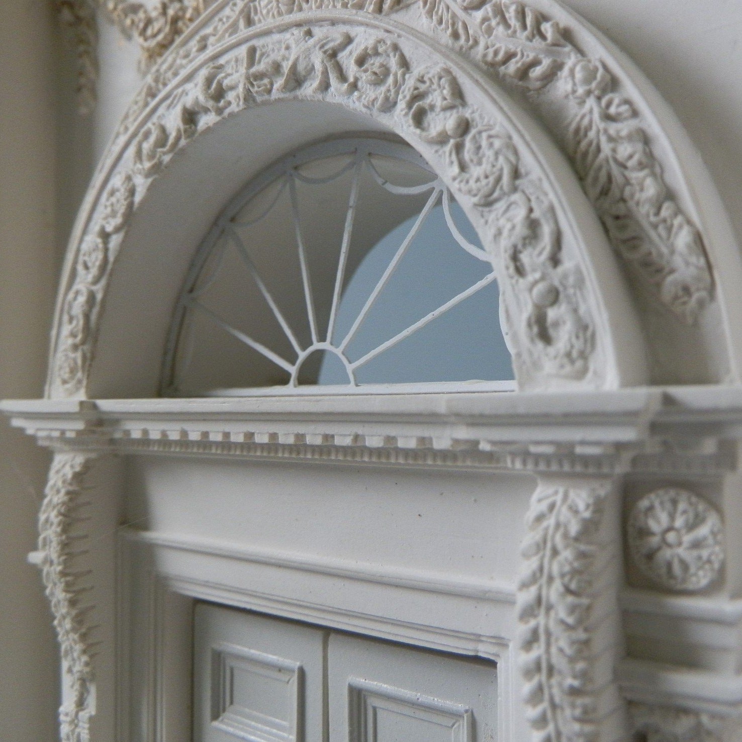White House Architectural Sculpture | Custom Whites House Plaster Model | High Quality Detail | Made in England | Timothy Richards-Desk Accessory-Sterling-and-Burke