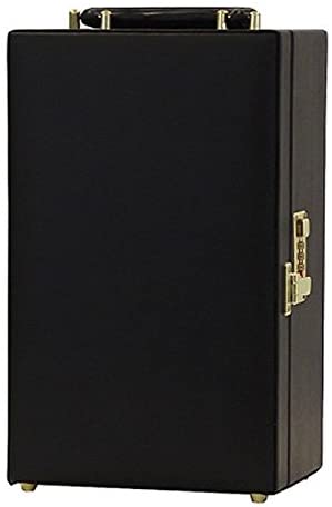 Wine and Champagne Travel Bar | Hand Made in England | English Bridle Hide | Dark London Tan | Very Finest Quality | Studio Burke Ltd