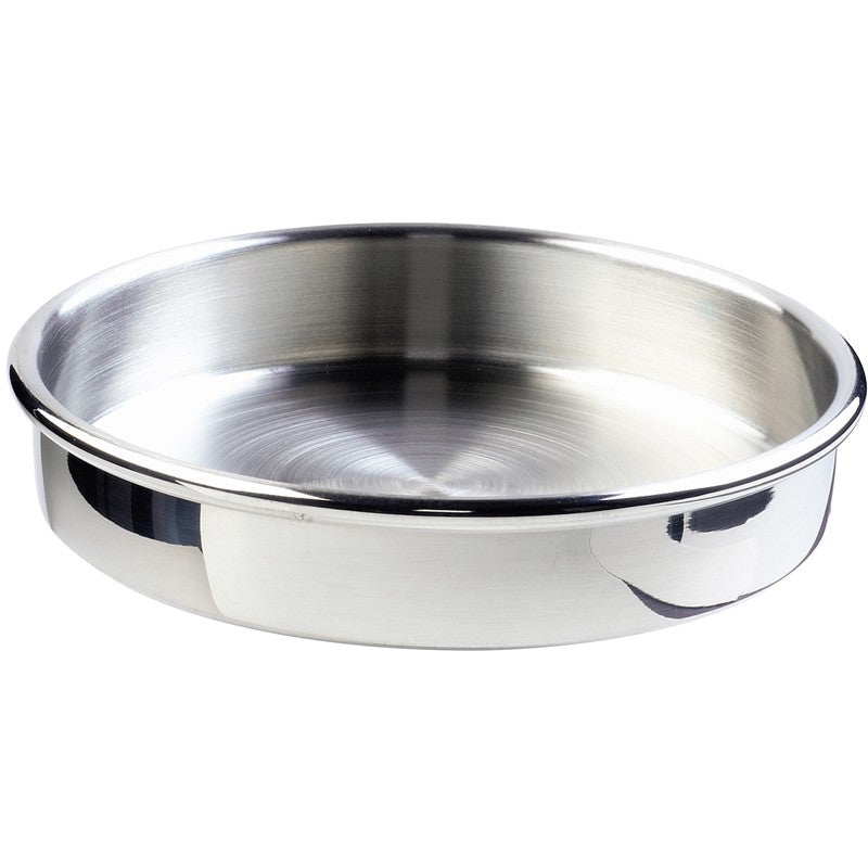 Wine Coaster | Solid Pewter | 4 Inch Round | Low Sides | Made in USA | Studio Burke DC