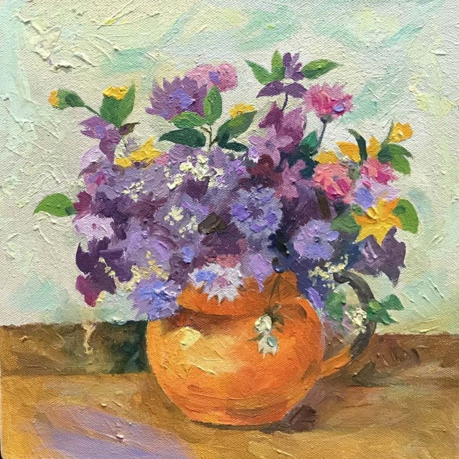Special Commission | Original Oil and Acrylic Painting on Canvas | Custom Message | Unique Gift of Art
