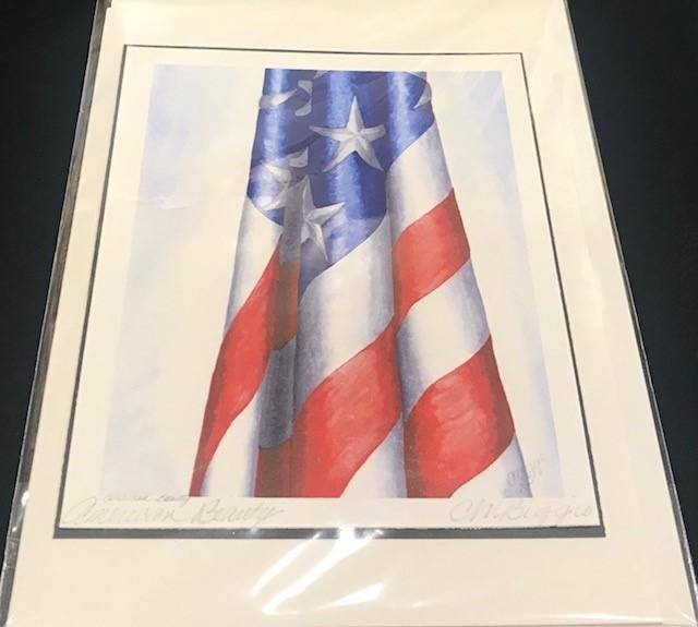 Art | American Beauty | Limited Edition Giclee Print Card by Carole Moore Biggio | 7" x 5"-print card-Sterling-and-Burke