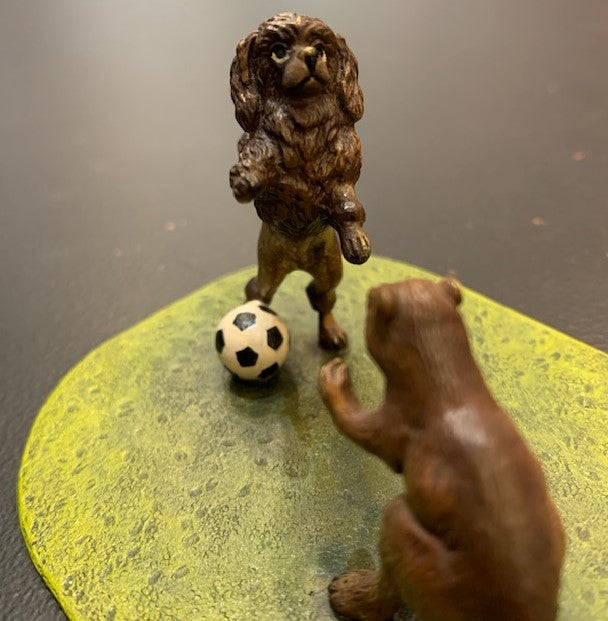 Beaver & Poodle Play Soccer | Viennese Bronze