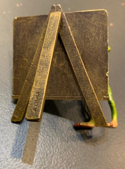 Frog at Easel | Viennese Bronze