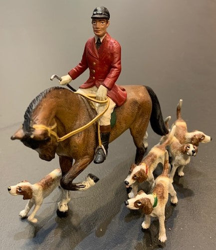 Parforce With 5 Dogs | Viennese Bronze