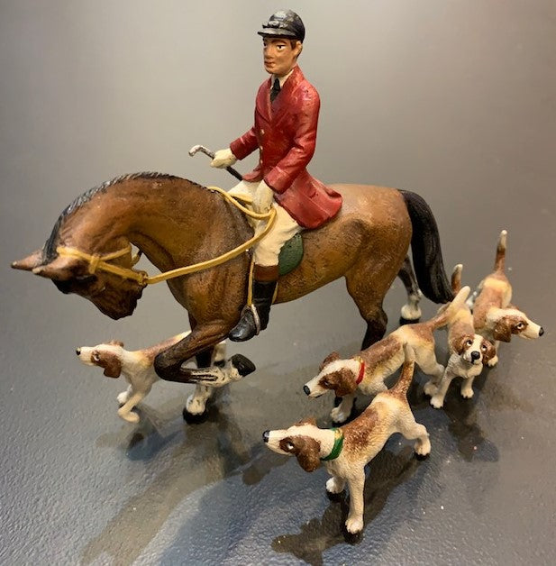 Parforce With 5 Dogs | Viennese Bronze