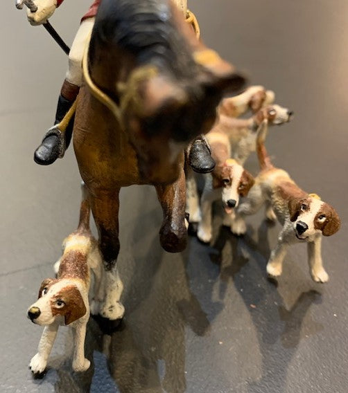 Parforce With 5 Dogs | Viennese Bronze