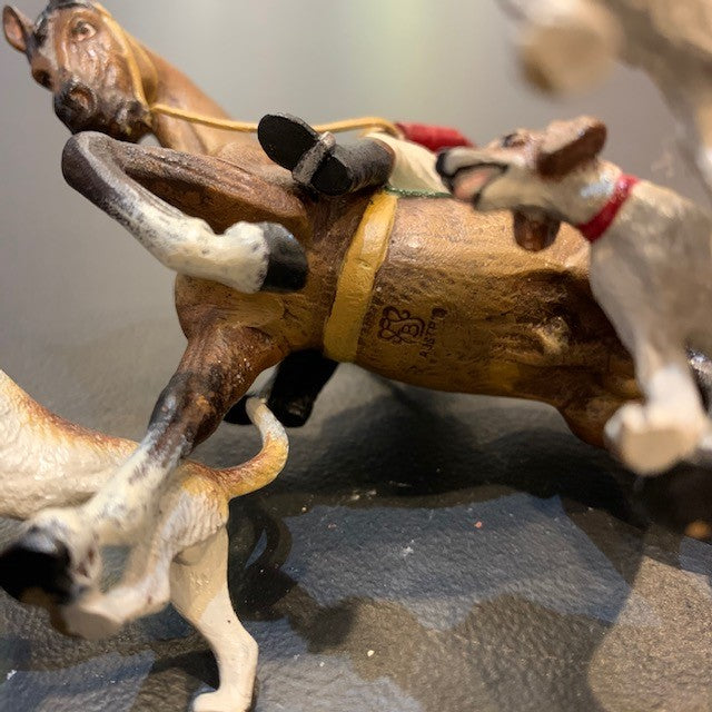 Parforce With 5 Dogs | Viennese Bronze