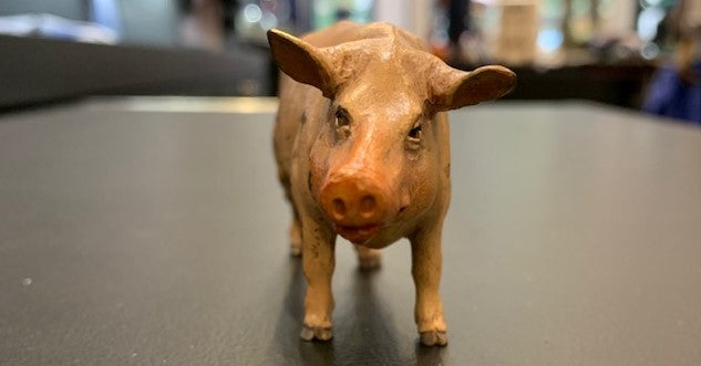 Antique Pig | Large | Viennese Bronze