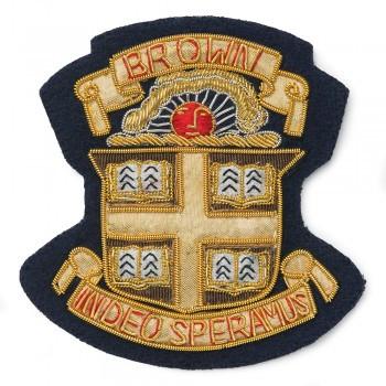 Brown University Blazer Badge | Made in England | Sterling and Burke-Blazer Badge-Sterling-and-Burke