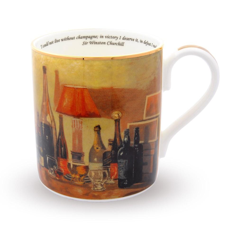 Halcyon Days Bottlescape by Churchill Mug-Mug-Sterling-and-Burke