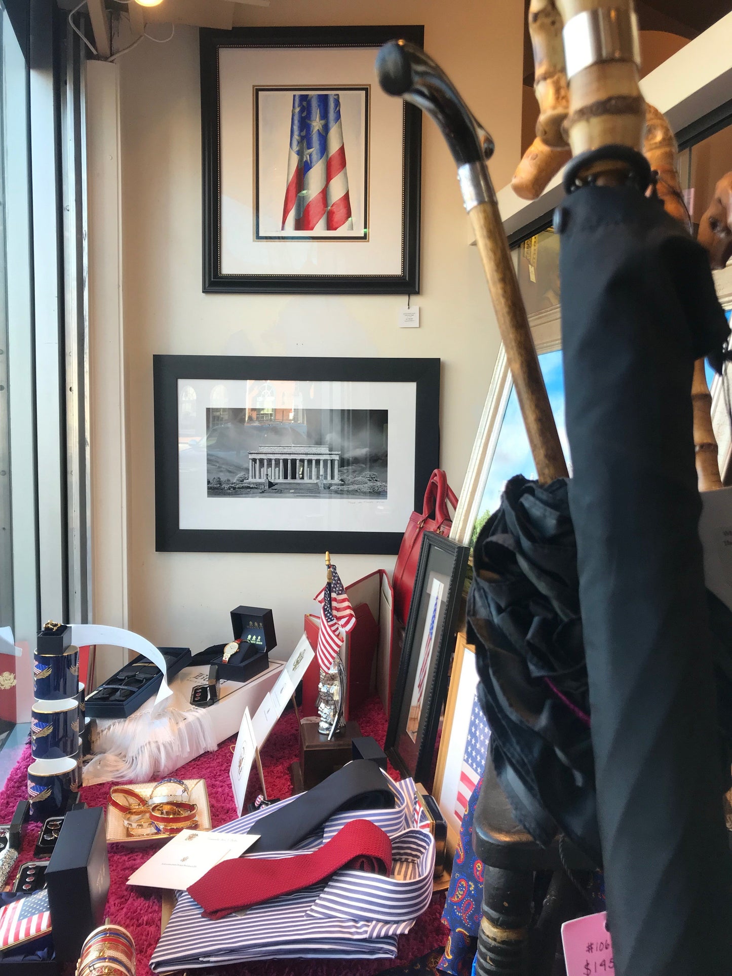 Art | American Beauty | Watercolor by Carole Moore Biggio | Framed | 24" x 21"-Watercolor-Sterling-and-Burke