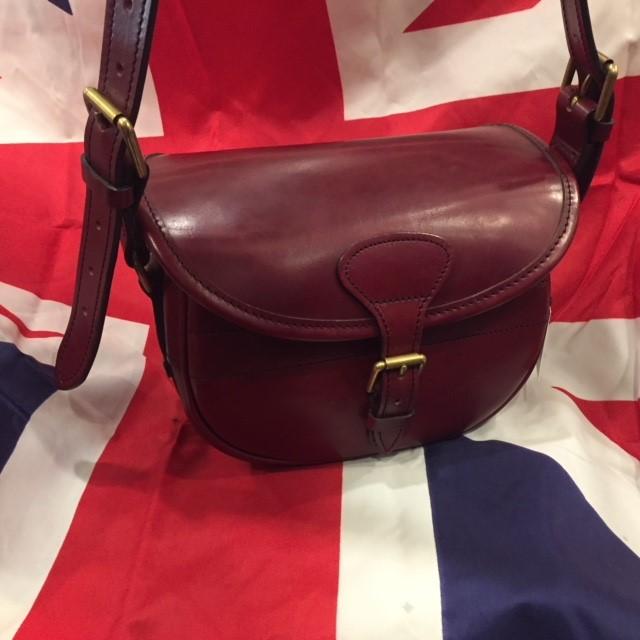 Cartridge Bag | Hunting Handbag | English Bridle Hide | Hand-stitched | Made in England-Cartridge Bag-Sterling-and-Burke