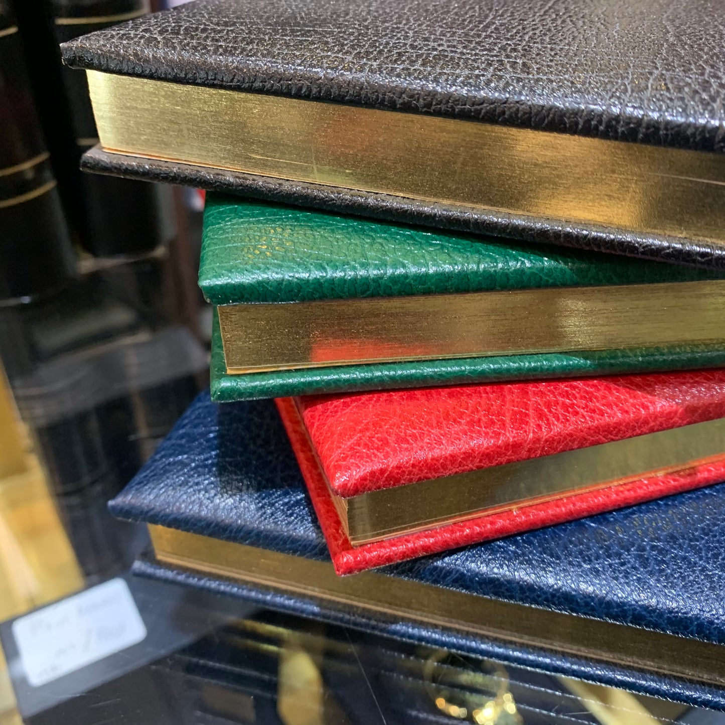 Leather Notebook | 7 by 4.5 inches | Lined Pages | Buffalo Calf | Charing Cross M74CA