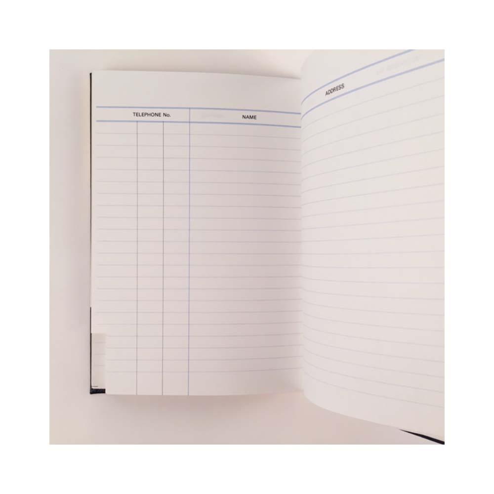 Address Book | Leather Bound | Hand Made in England | 7 by 5 Inches | Red, Green, Black, Burgundy Leather | Charing Cross Ltd-Address Book-Sterling-and-Burke