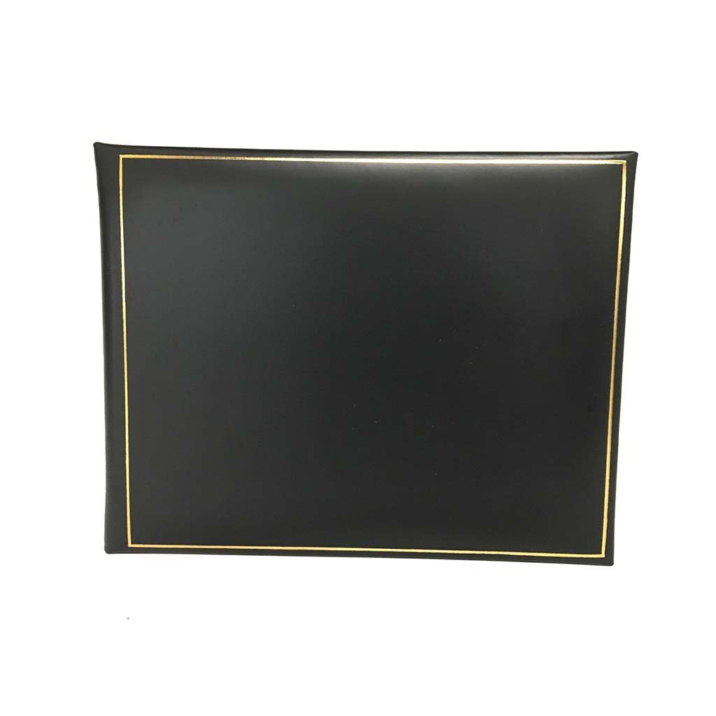 Guest Book | Fine Calf Leather Binding | Gold Tooling | 7 by 9 Inches | Guests-Guest Book-Sterling-and-Burke