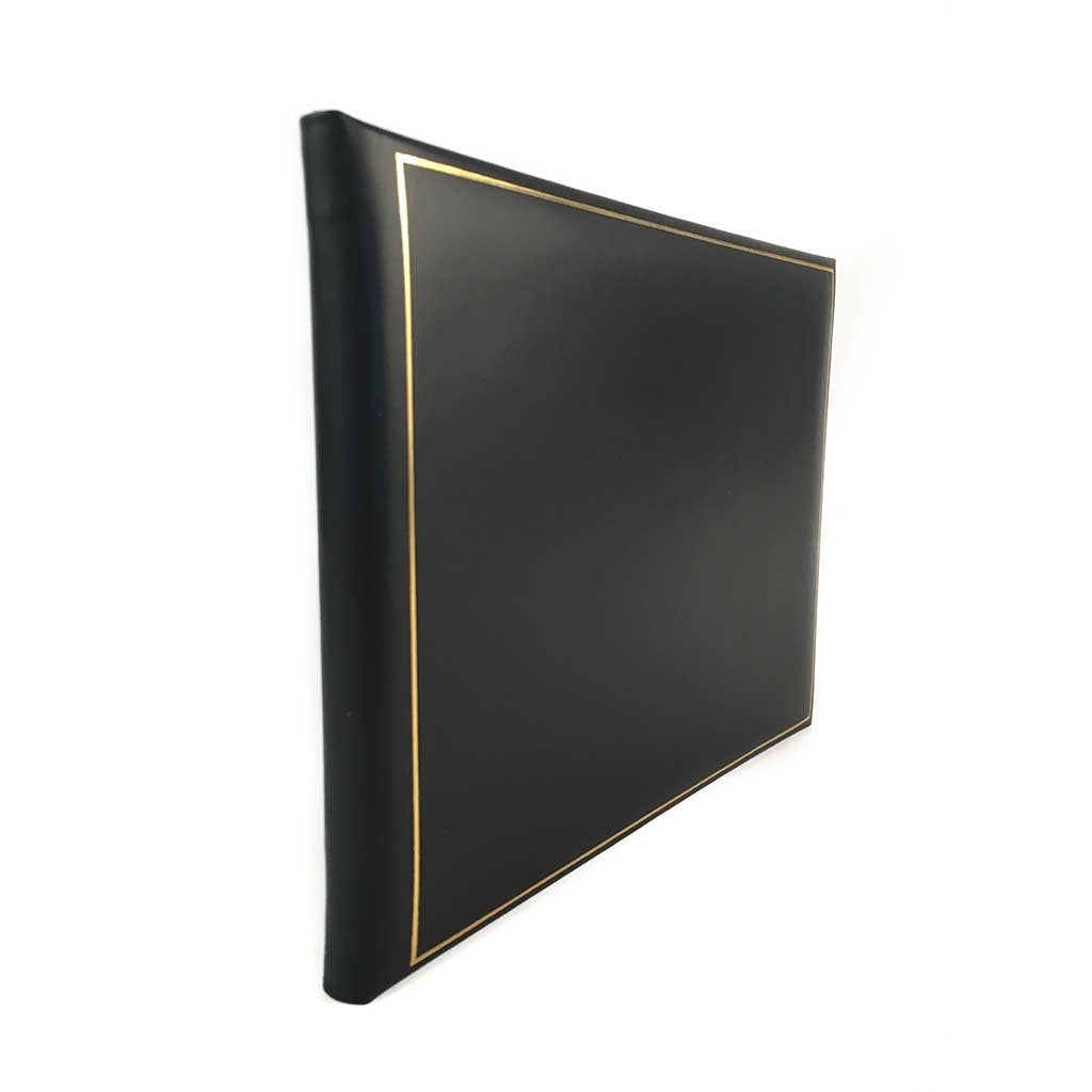 Guest Book | Fine Calf Leather Binding | Gold Tooling | 7 by 9 Inches | Guests-Guest Book-Sterling-and-Burke
