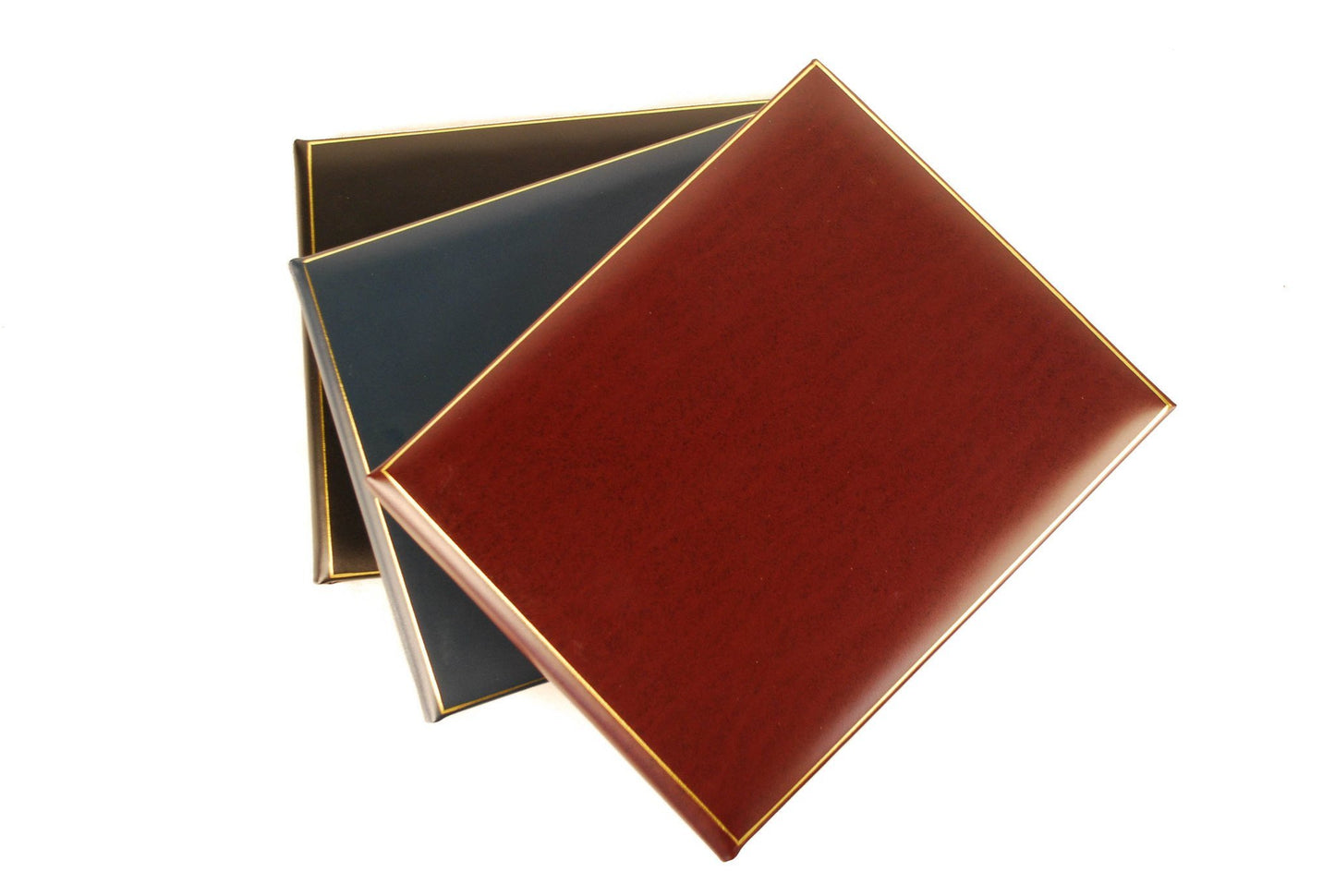 Guest Book | 8 by 10 Inches | Superior Quality Smooth Calf | Blank Pages | Hand Made in England | Charing Cross-Guest Book-Sterling-and-Burke