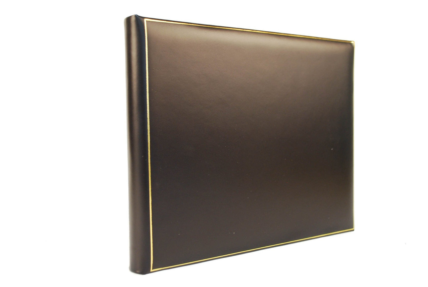 Guest Book | 8 by 10 Inches | Superior Quality Smooth Calf | Blank Pages | Hand Made in England | Charing Cross-Guest Book-Sterling-and-Burke