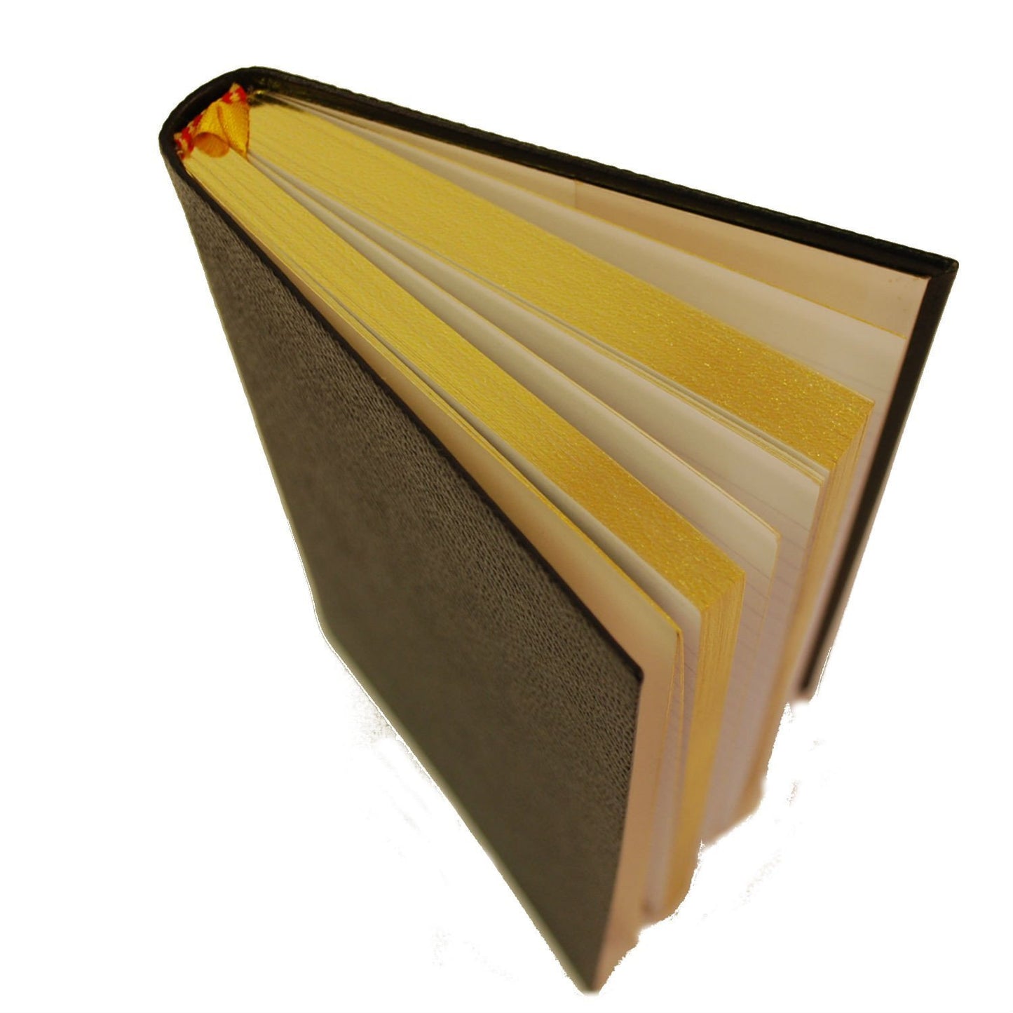 Crossgrain Leather Notebook, 6x4, "Christmas Memories"-Titled Notebooks-Sterling-and-Burke