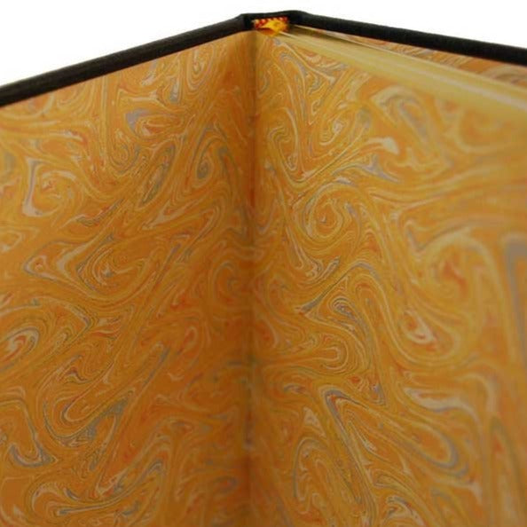Leather Notebook / Guest Book, 10x8 | Vertical | Buffalo Calf | Blank Pages | Charing Cross-Notebooks-Sterling-and-Burke